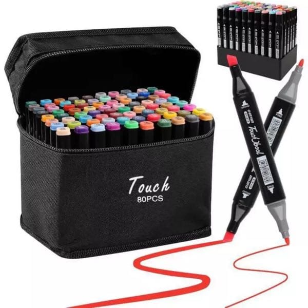 ESTUCHE DE MARCADORES DOBLE PUNTA Cantidad